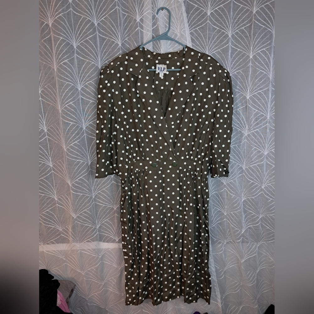VIP brand plus, women's size 24 vintage dress